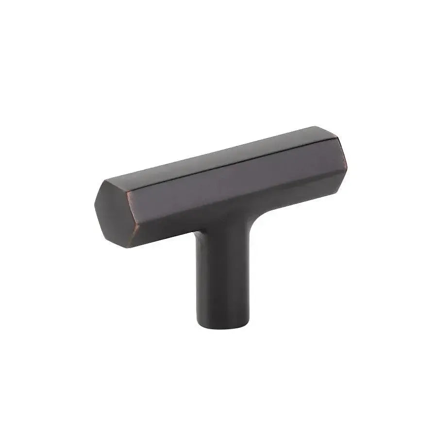 Emtek Mod Hex Cabinet T-Knob Oil Rubbed Bronze