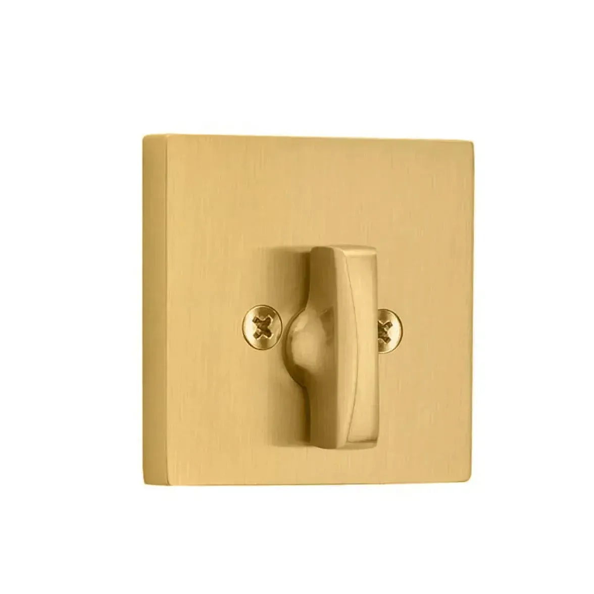 Emtek Modern Square Single Sided Deadbolt in French Antique finish