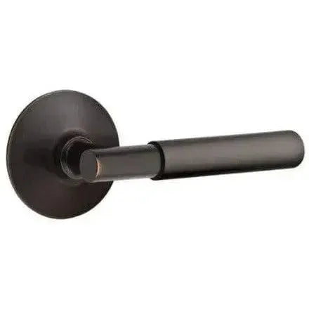 Emtek Myles Lever With Modern Rosette Oil Rubbed Bronze
