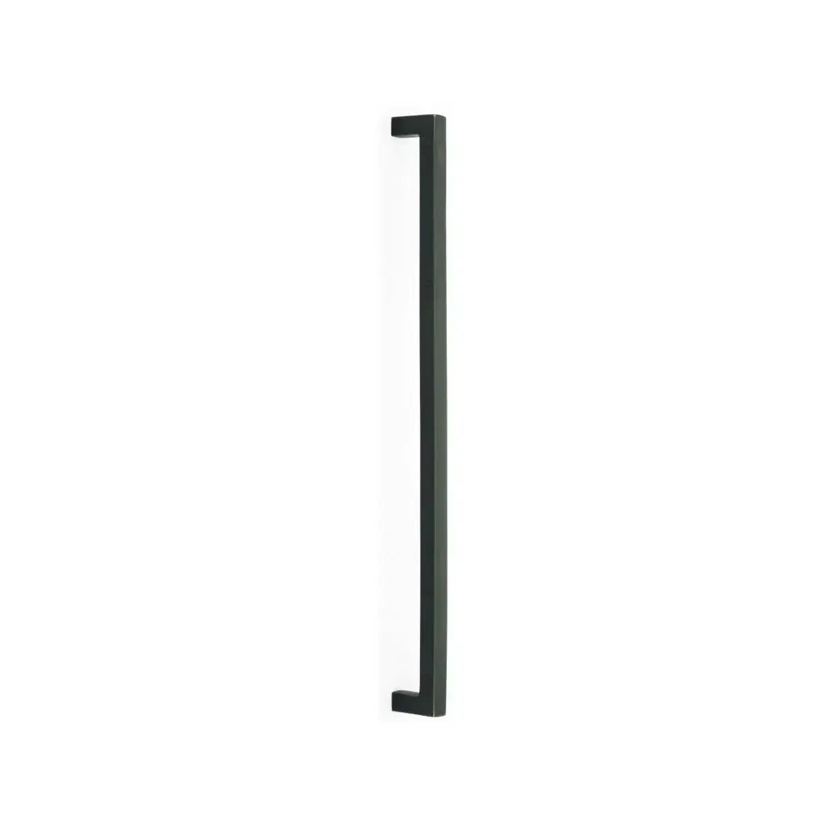 Emtek Rustic Modern Appliance Pull in Flat Black Bronze Patina finish