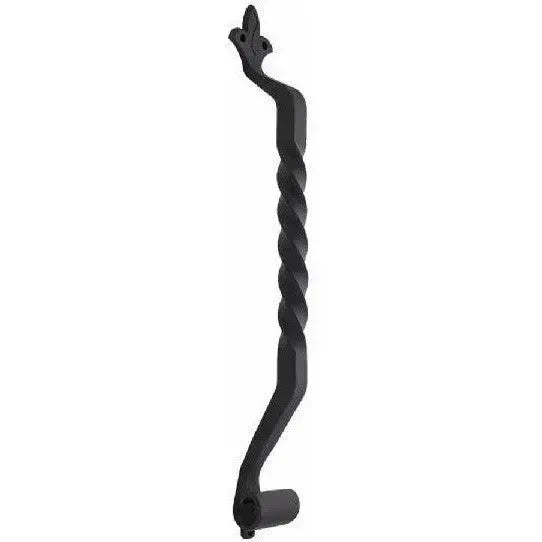 Emtek San Carlos 24" Long Door Pull in Flat Black Steel finish