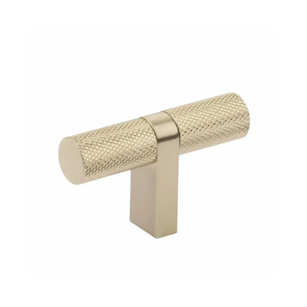 Emtek Select Bar Knurled Cabinet T-Knob in