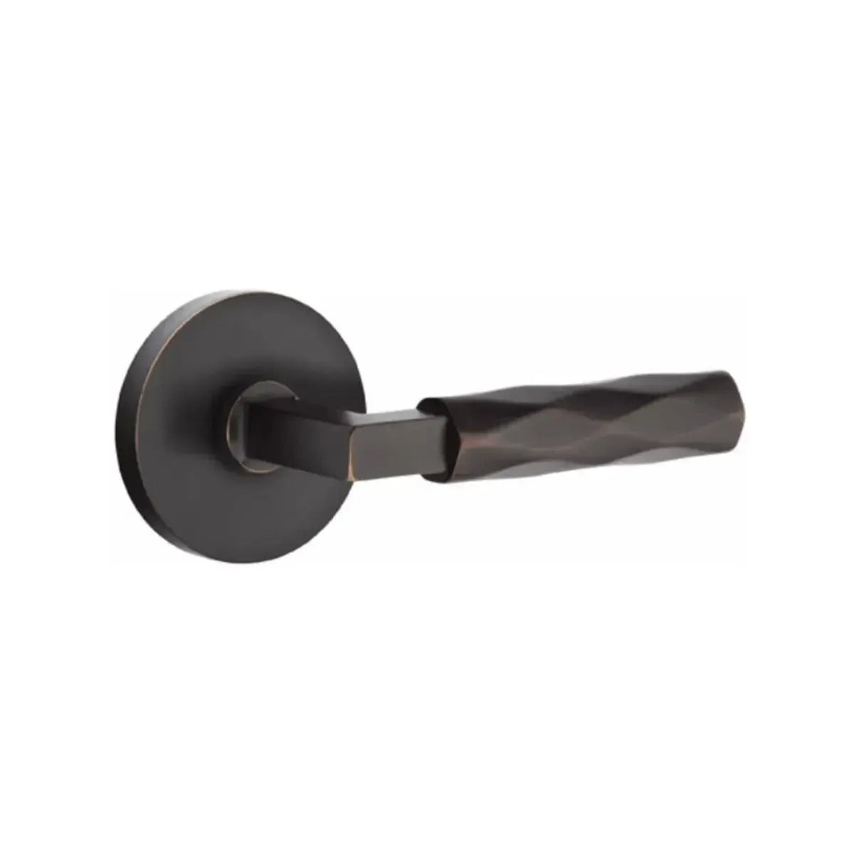 EmtekEmtek Select L-Square Tribeca Lever with Disk Rosette in