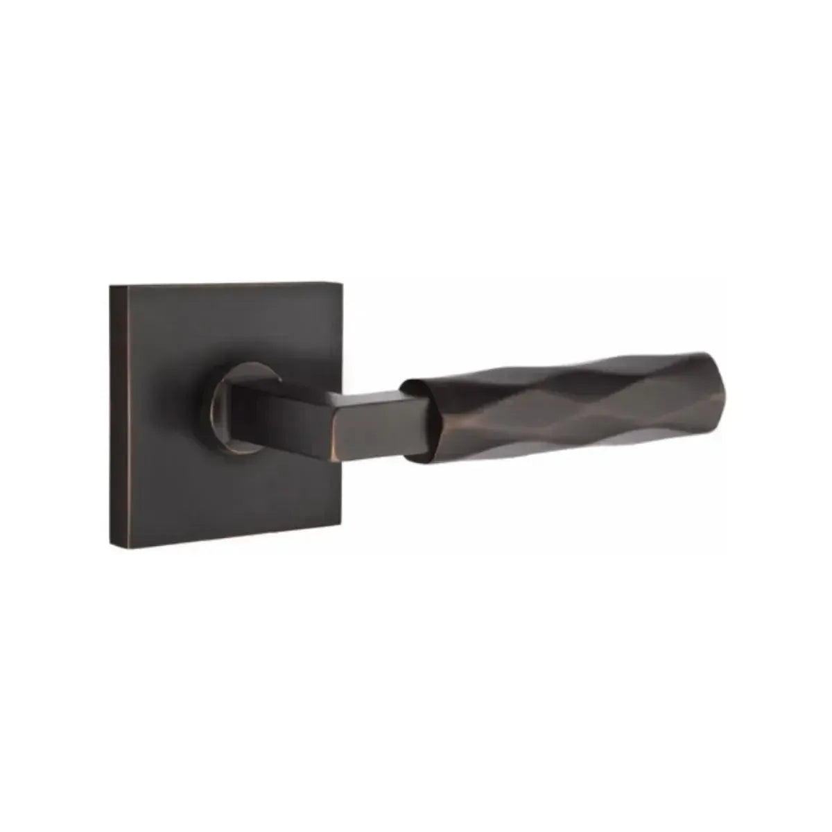 EmtekEmtek Select L-Square Tribeca Lever with Square Rosette in