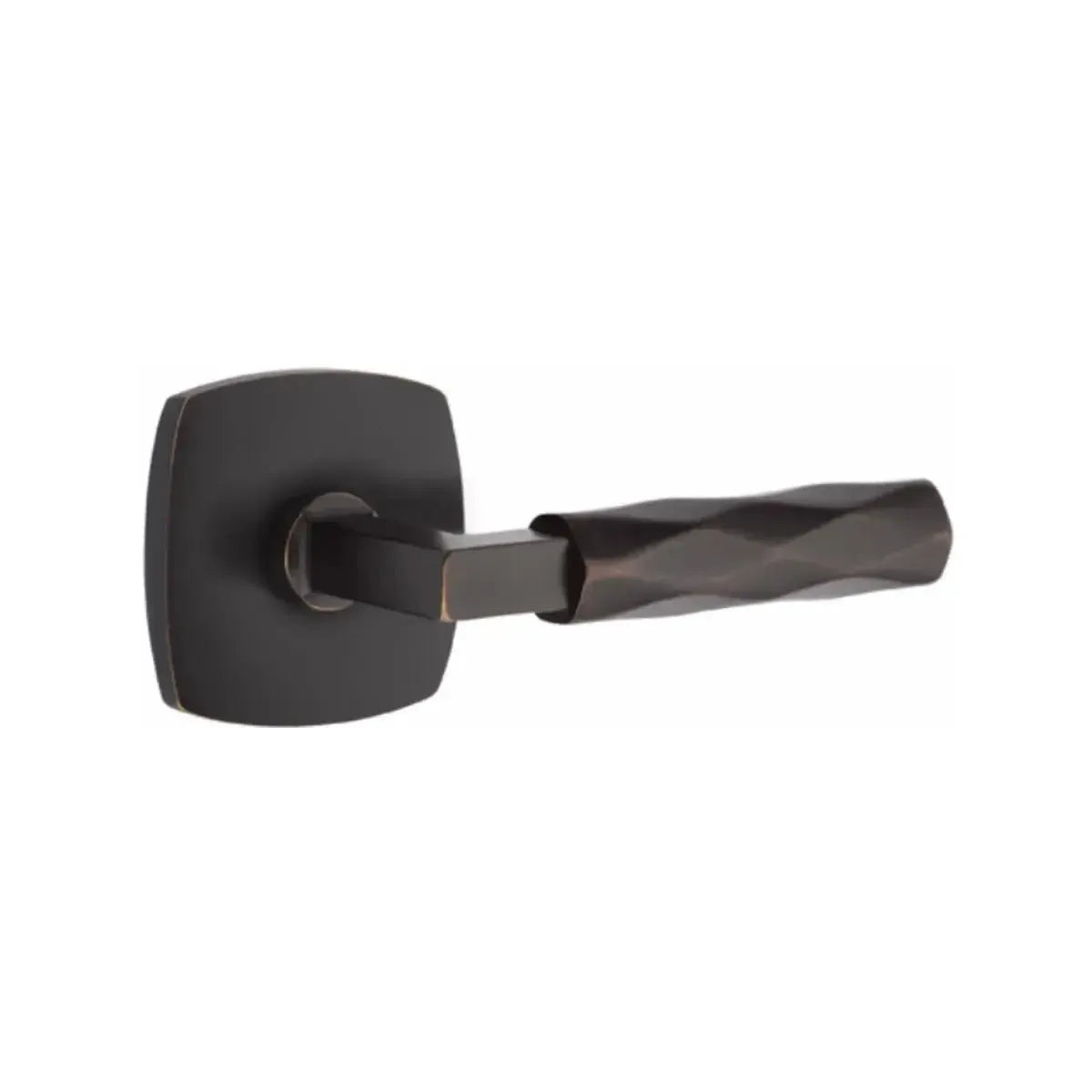 EmtekEmtek Select L-Square Tribeca Lever with Urban Modern Rosette in