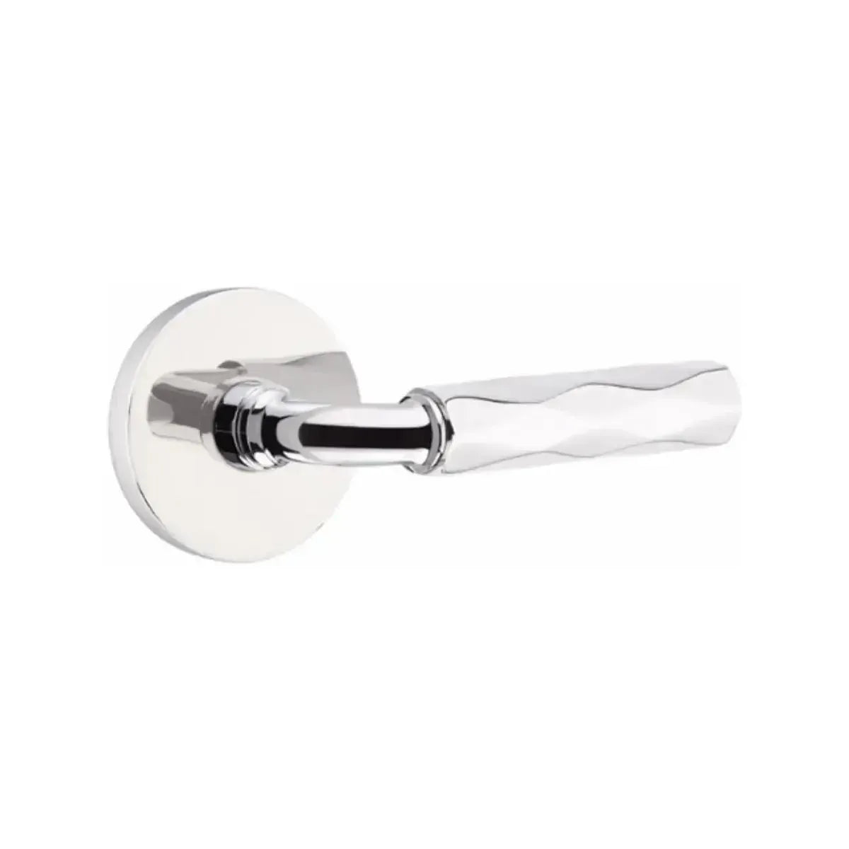 Emtek Select R-Bar Tribeca Lever with Disk Rosette in finish