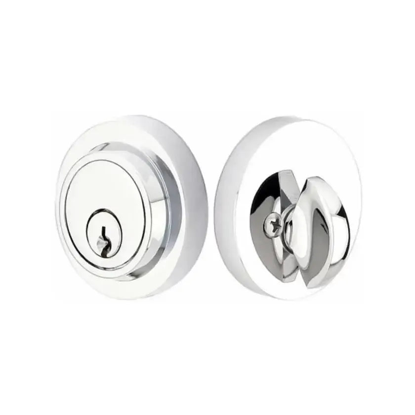 EmtekEmtek Single Cylinder Modern Keyed Deadbolt in