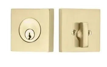 EmtekEmtek Single Cylinder Square Keyed Deadbolt in