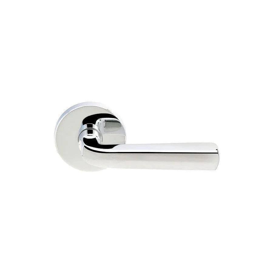 Emtek Sion Lever With Disk Rosette Polished Chrome