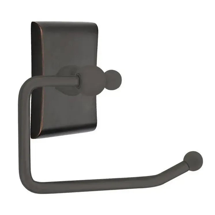 EmtekEmtek Traditional Brass Paper Holder - Bar Style with Neos Rosette in