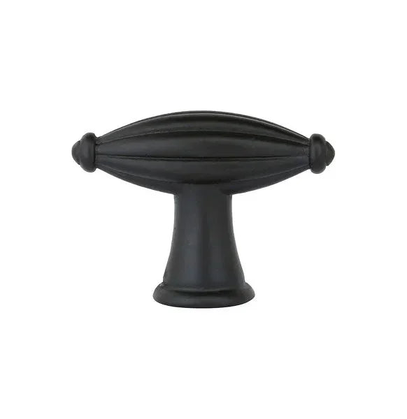 EmtekEmtek Tuscany Bronze Fluted Cabinet T-Knob in