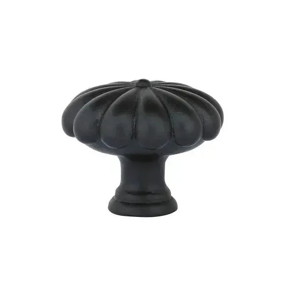 Emtek Tuscany Bronze Fluted Round Cabinet Knob in