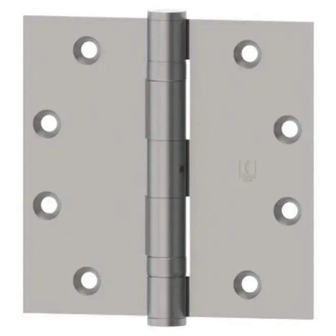 Hager 4-1/2" x 4-1/2" Full Mortise Standard Weight Ball Bearing Hinge Satin Chrome