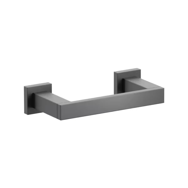 Emtek Modern Rectangular Brass Pivoting Double Post Paper Holder with Small Square Rosette (Copy)