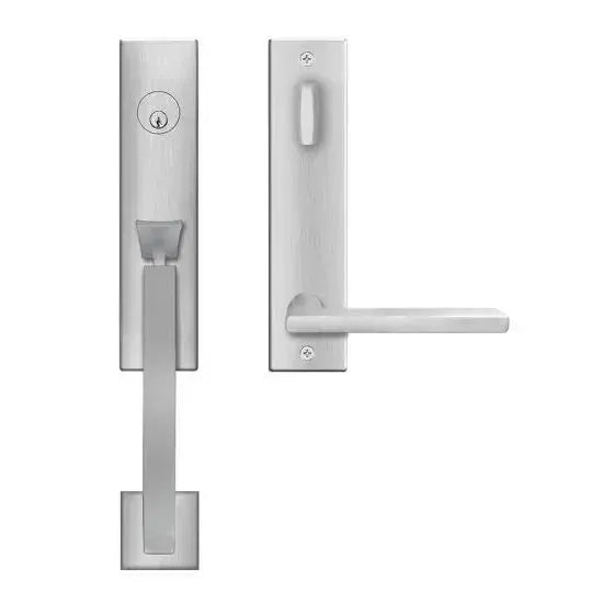 KarcherKarcher Design Single Cylinder Entry Set Grip with Interior Montana Lever in