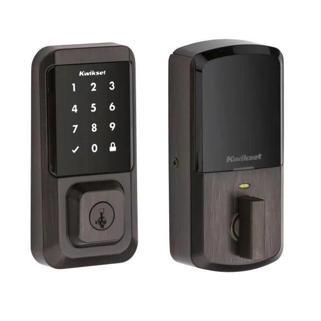 Kwikset Halo Touchscreen Wi-Fi Enabled Smart Lock Deadbolt Venetian Bronze