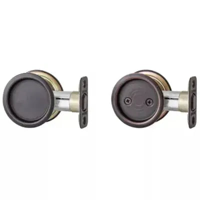 KwiksetKwikset Round Passage Pocket Door Lock in