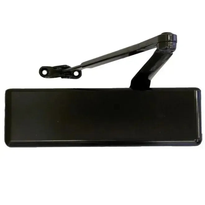 LCN LCN Parallel Arm Super Smoothee Heavy Duty Adjustable 1-6 Surface Mounted Regular Door Closer With TBSRT Thru Bolts in Dark Bronze finish