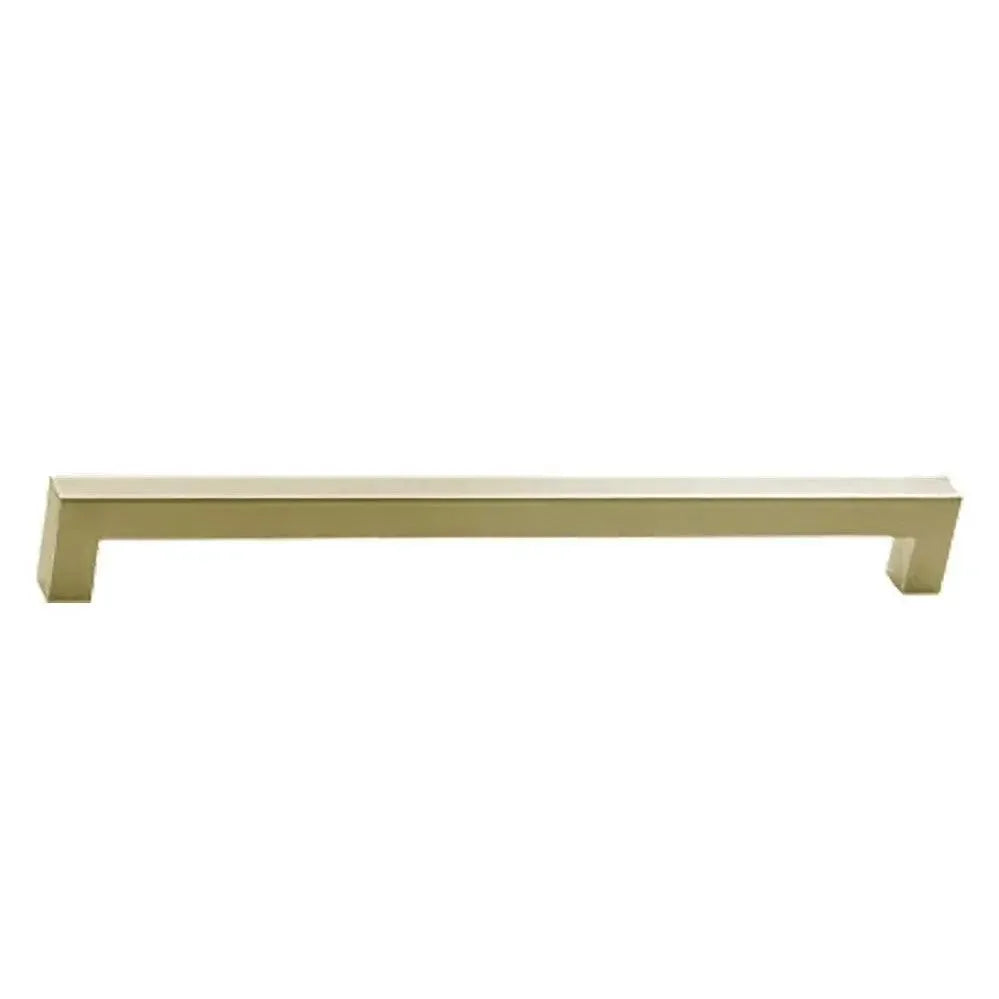 Linnea AP-244 Through Bolt Glass Mount Appliance Pull in Satin Brass finish