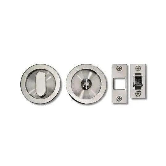LinneaLinnea PL66R Round Privacy Pocket Door Lock in