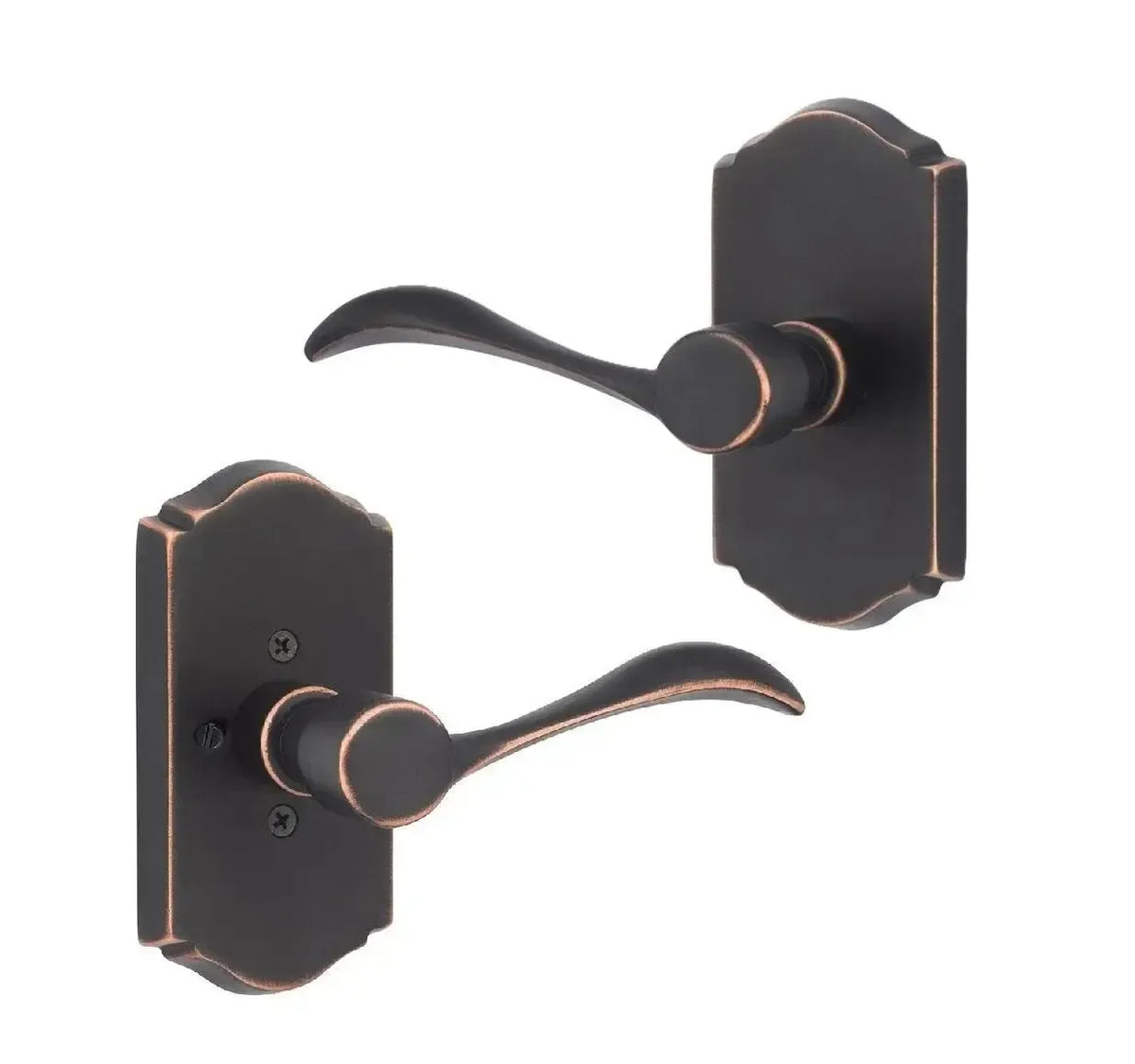 Ridgecrest Sandstone Lever in Vintage Bronze finish
