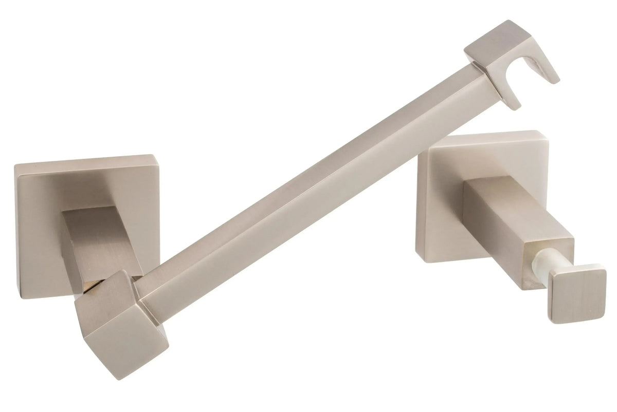 Ridgecrest Vlora Solid Brass Pivot Paper Holder in Satin Nickel finish