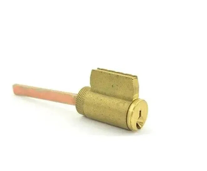 Schlage 5 Pin C Keyway Cylinder for F60 in Satin Brass finish