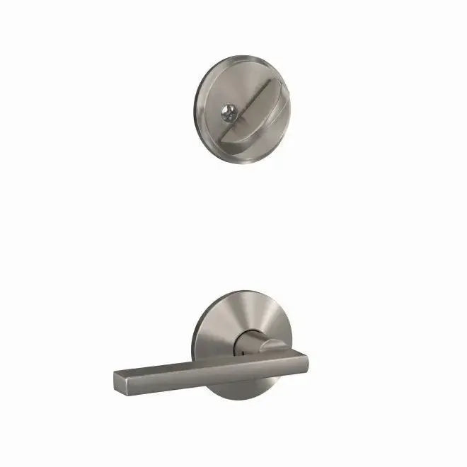 SchlageSchlage Custom Latitude Lever With Kinsler Rosette Interior Active Trim- Exterior Handleset Sold Separately in