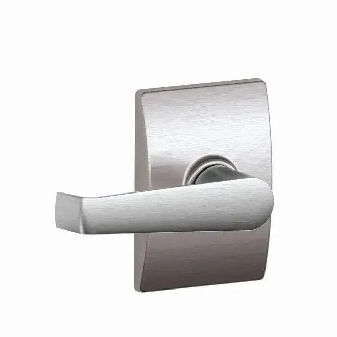 Schlage Elan Lever with Century Rosette in Satin Chrome finish