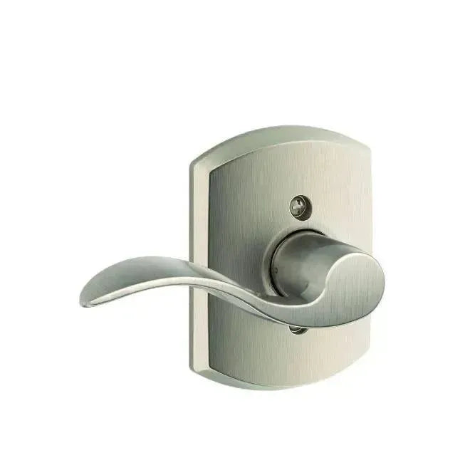 SchlageSchlage Right Hand Accent Lever With Greenwich Rosette Interior Active Trim - Exterior Handleset Sold Separately in