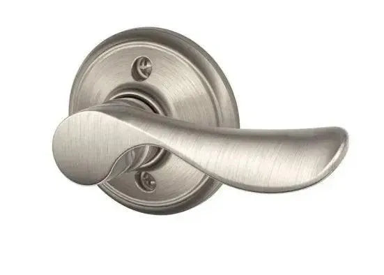 Schlage Right Hand Champagne Lever Half Dummy Satin Nickel