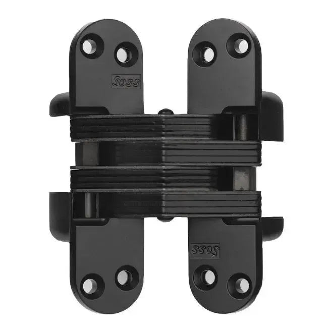 Soss 1-1/8" x 4-5/8" Heavy Duty Invisie Hinge for 1-3/4" Doors in Lacquered Oil Rubbed Bronze finish