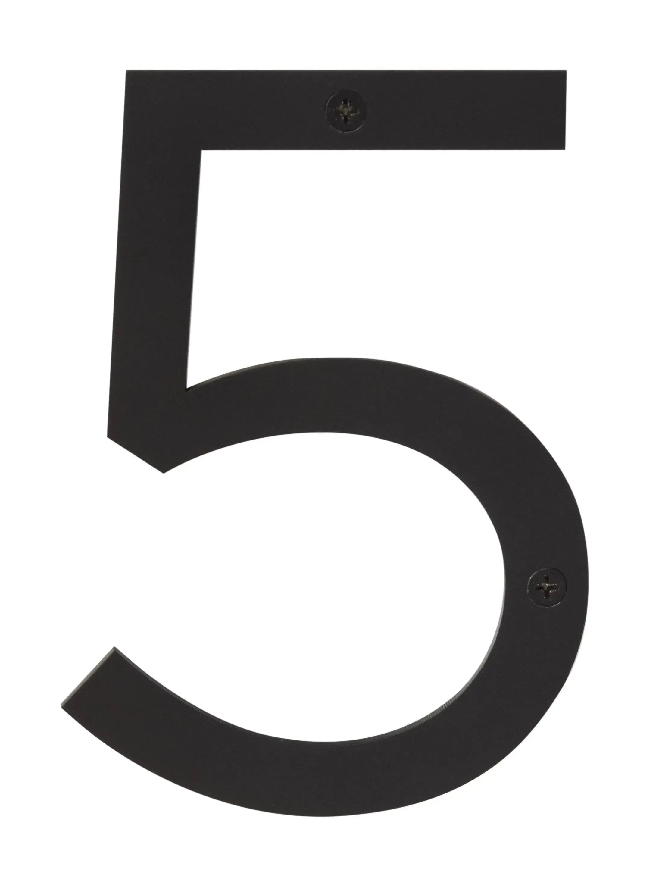 Sure-Loc 6" House Number 5 in Vintage Bronze finish