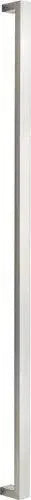 The Sure-Loc 72" Square Long Door Pull, Single-Sided in finish