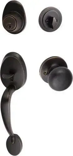 Sure-LocSure-Loc Alta Handleset With Durango Knob Interior Trim in