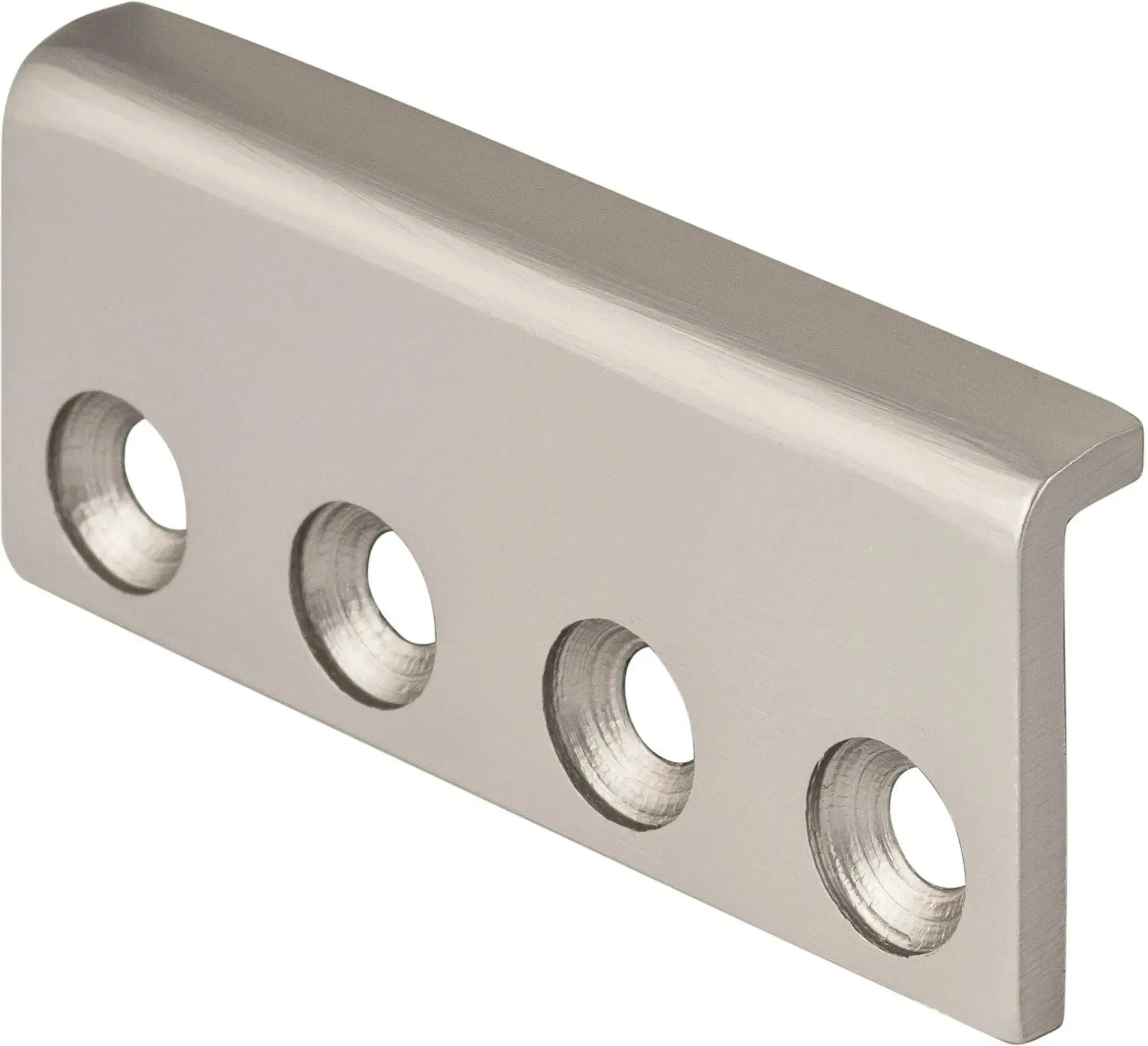Sure-Loc Barn Door Rail Connector in Satin Nickel finish