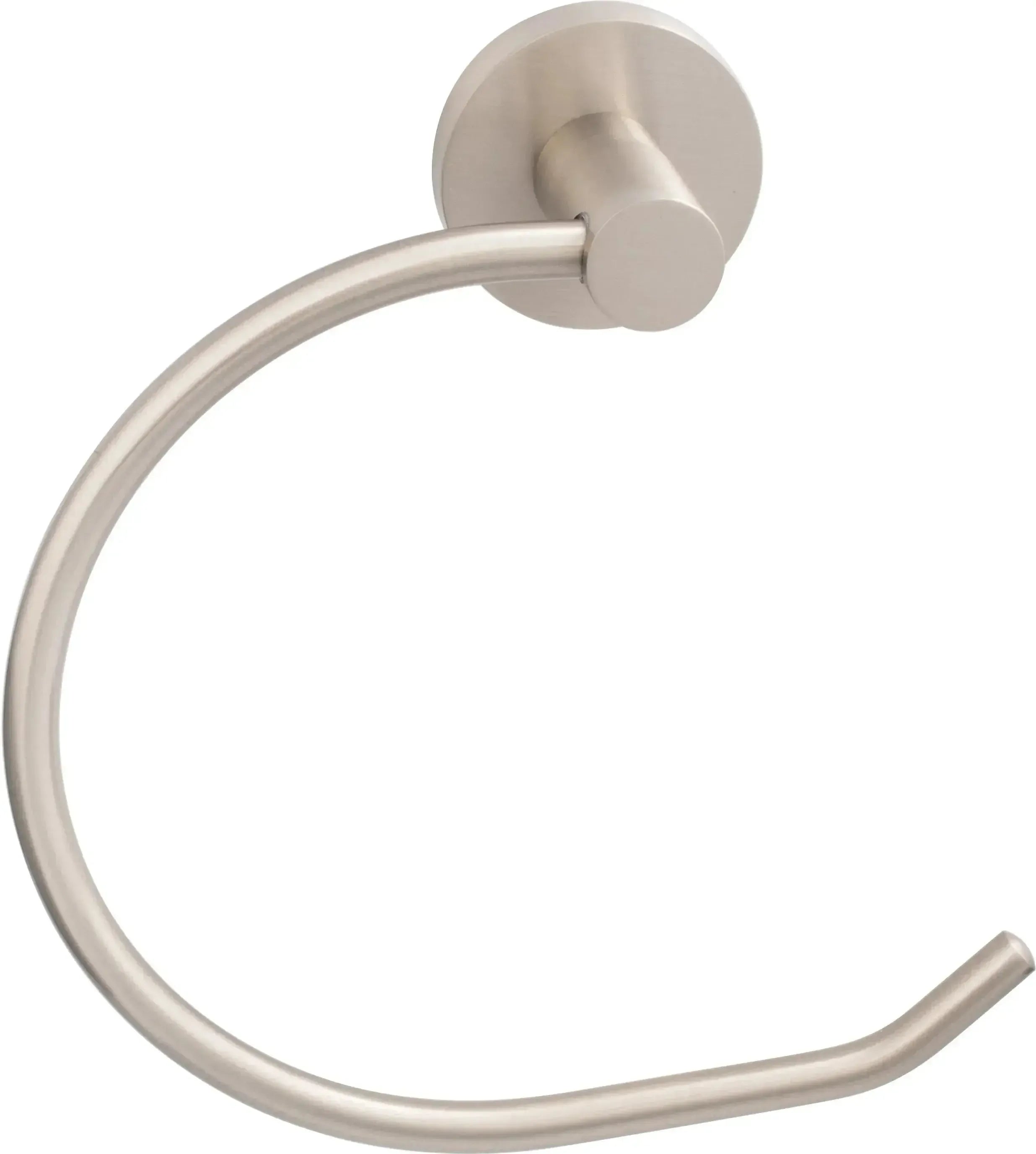 Sure-Loc Lugano Solid Brass Towel Ring Satin Nickel