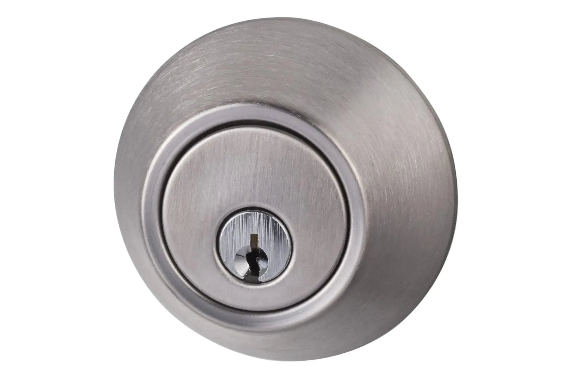Sure-Loc Single Cylinder Deadbolt, Grade 2 Satin Nickel