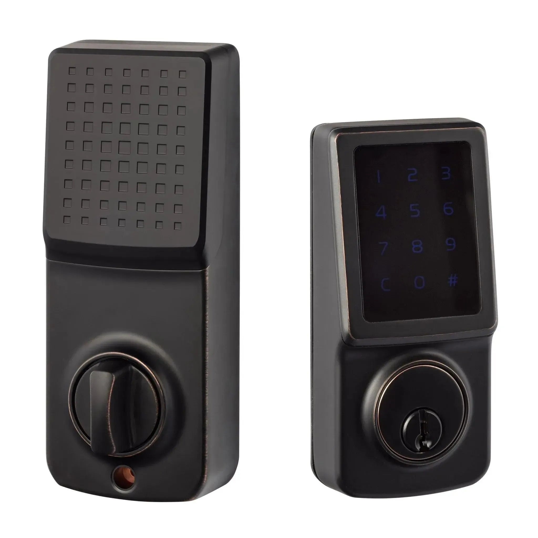 Sure-Loc Touch Screen Deadbolt With Z Wave Function Vintage Bronze