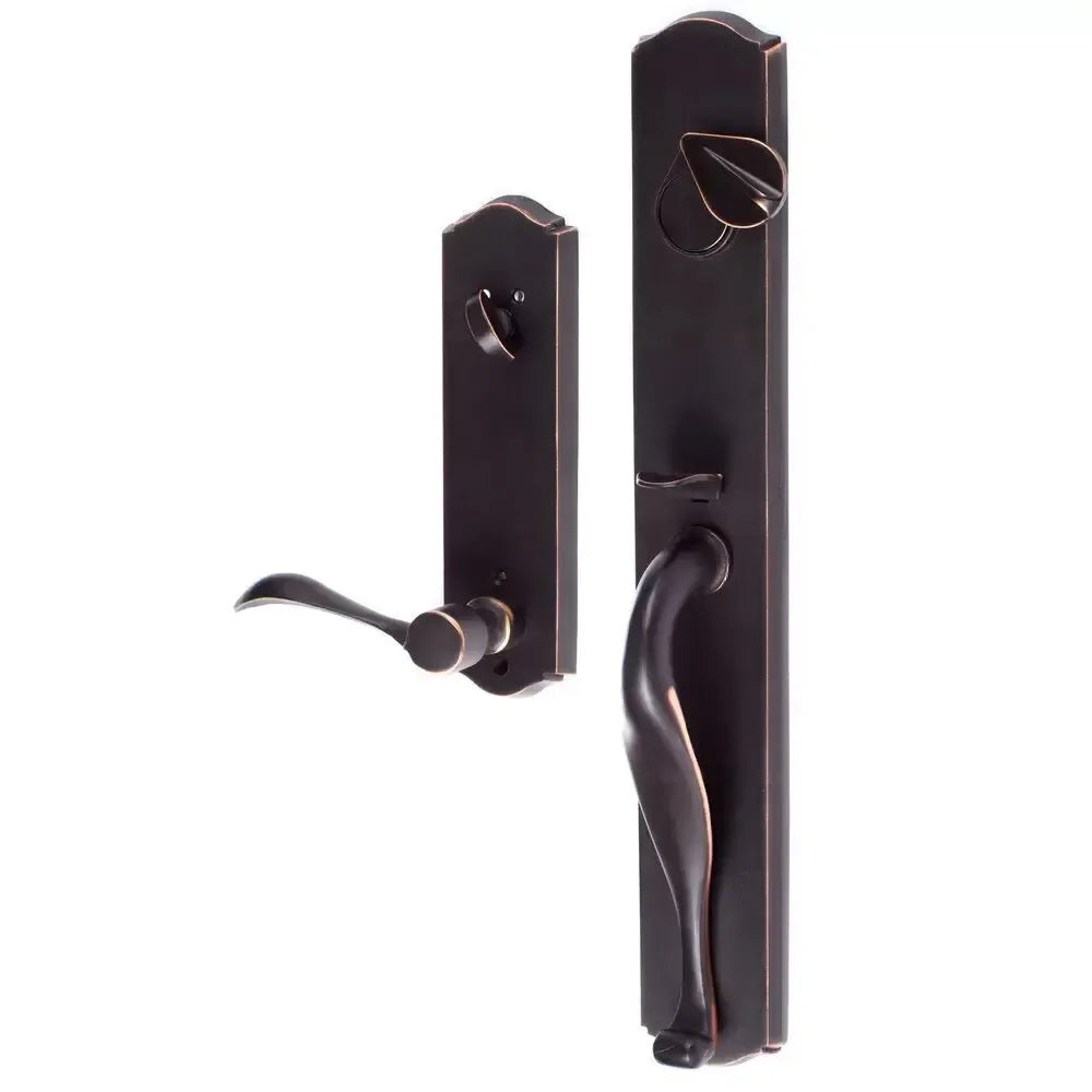 Sure-LocSure-Loc Wasatch Dummy Handleset with Left Handed Sandstone Lever in