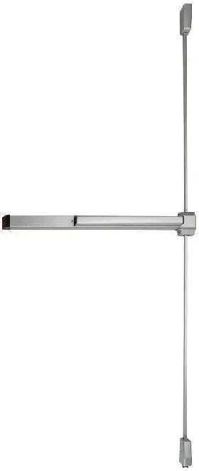 Von Duprin 3' Surface Vertical Rod Exit Device in Aluminum finish