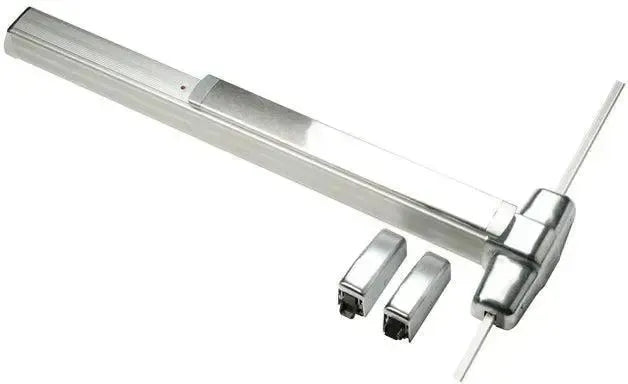 Von Duprin 3' Surface Vertical Rod Grooved Case Exit Device in Satin Chrome finish