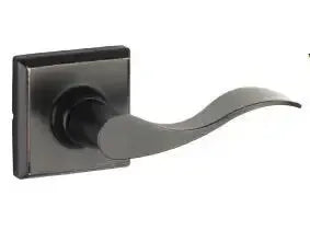 Yale Expressions Brunswick Lever with Ellington Rosette in Oil Rubbed Bronze finish