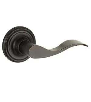 Yales Expressions Dummy Pair Brunswick Lever with Maguire Rosette in Oil Rubbed Bronze finish