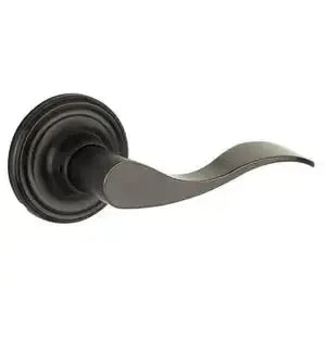 Yale Expressions Brunswick Lever with Maguire Rosette in Oil Rubbed Bronze finish