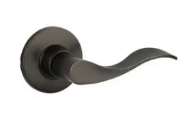 Yales Expressions Dummy Pair Brunswick Lever with Owen Rosette in Oil Rubbed Bronze finish