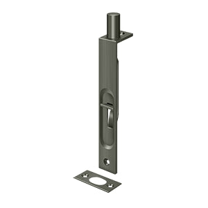 Deltana 6" Flush Bolt with Square Corners