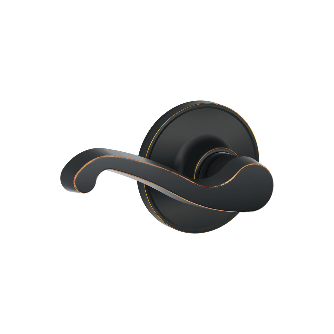 Schlage Dexter J Series LaSalle Lever Aged Bronze
