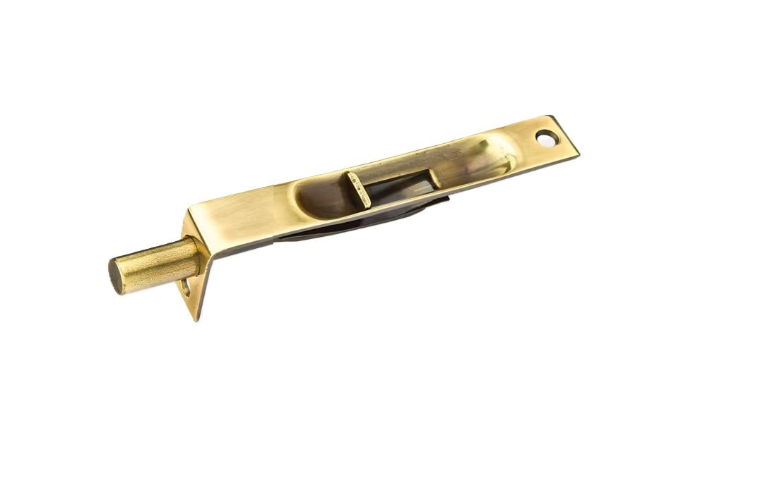 Emtek 4" Flush Bolt with Square Corners