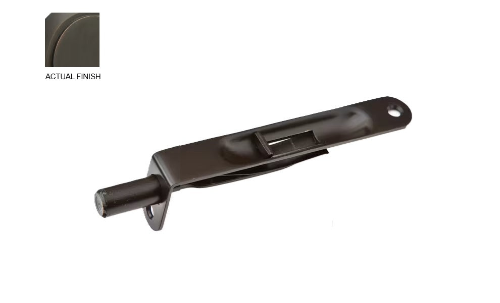 Emtek 4" Flush Bolt with 5/8" Radius Corners